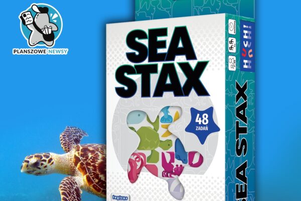 Pudełko gry Sea Stax od wydawnictwa Rebel.