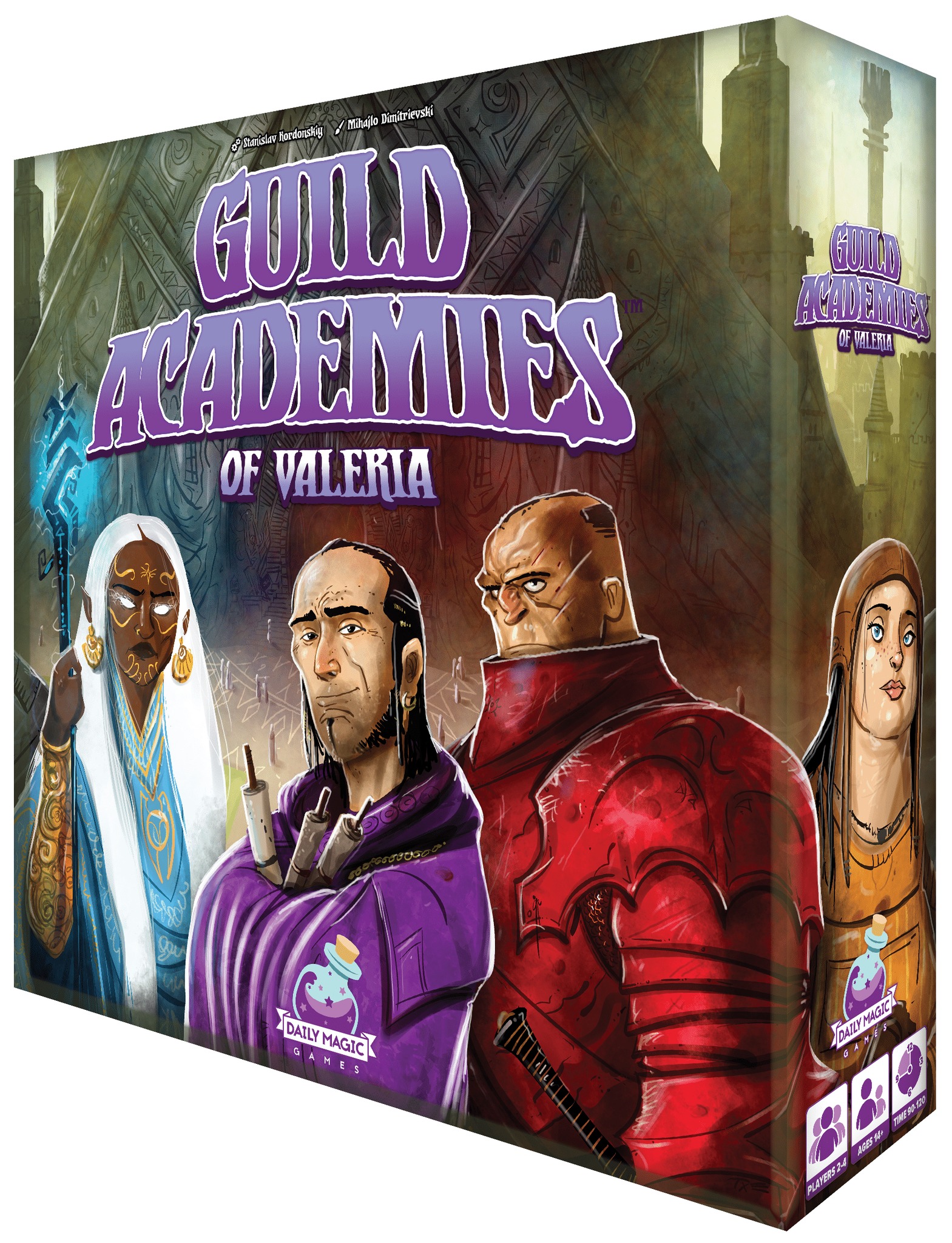 Guild Academies of Valeria - pudełko