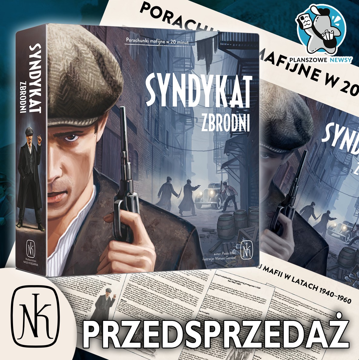 Syndykat Zbrodni - nowość od wydawnictwa Nasza Księgarnia