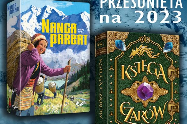 Nanga Parbat i Księga Czarów - pudełka gry