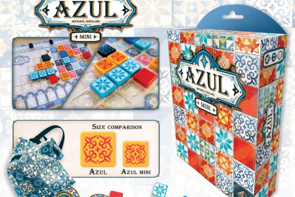 Azul Mini obrazek przedstawiający okładkę i komponenty