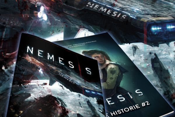 Okładki komiksowych dodatków do Nemesis
