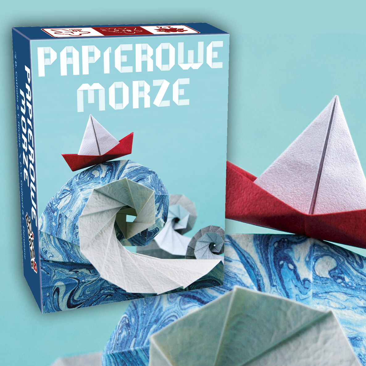 Pudełko gry Papierowe Morze (Sea Salt & Paper)