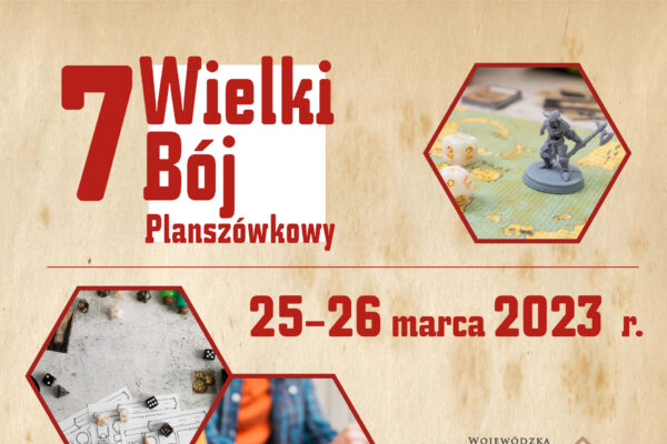 7 Bój Planszówkowy - plakat