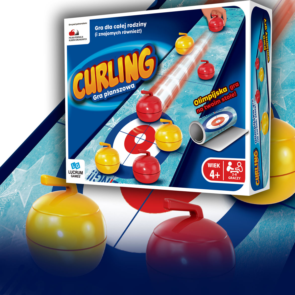 Curling - pudełko gry