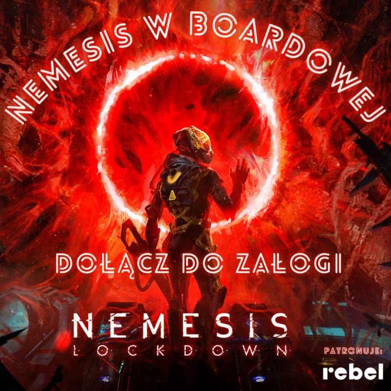 plakat wydarzenia Nemesis w Boardowej