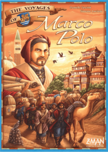 Angielska okłada gry Podróże Marco Polo