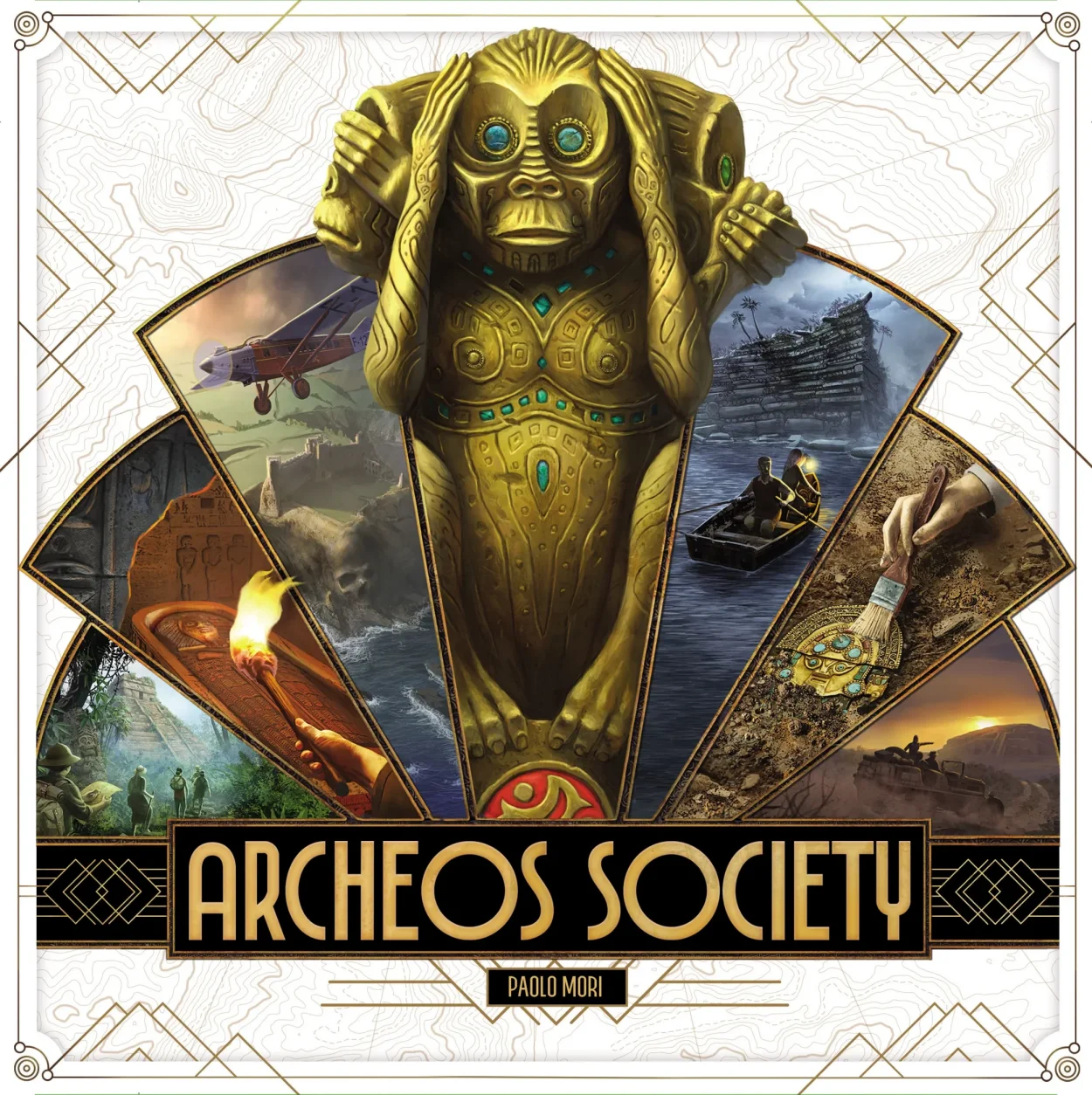 Archeos Society - grafika z pudełka