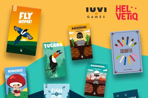 Helvetiq - pudełka różnych gier tego wydawnictwa