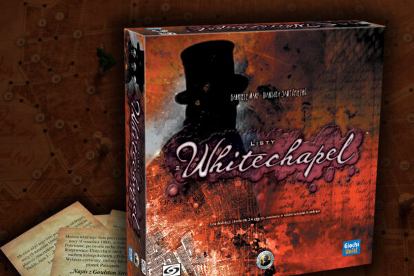 pudełko gry Listy z Whitechapel