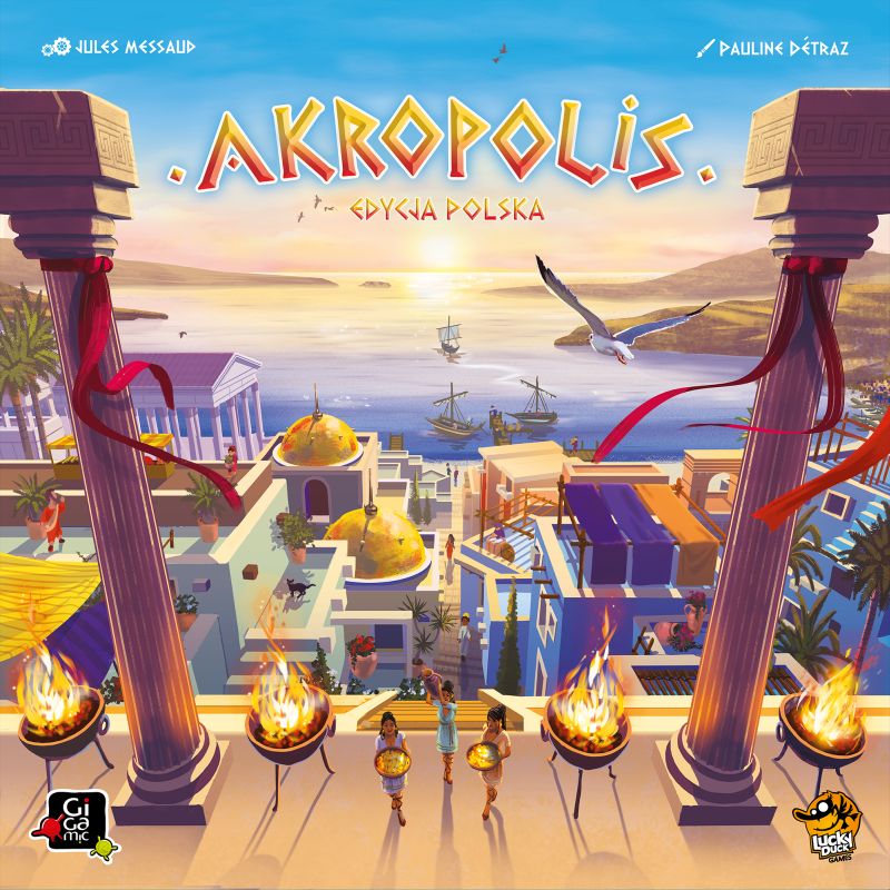 Gra Akropolis - front