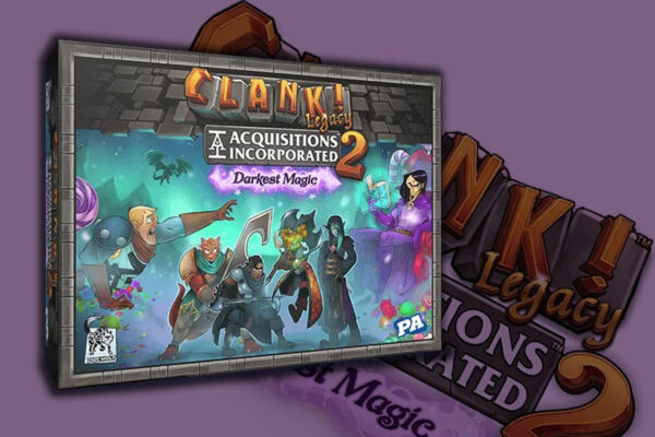 pudełko nowej gry Clank! Legacy 2