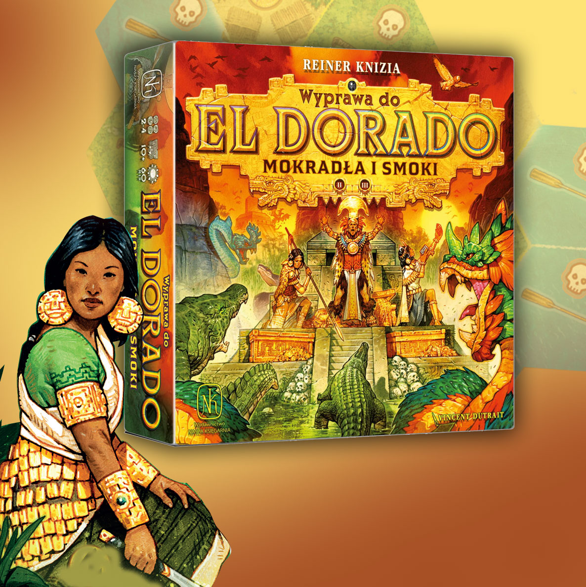 Dodatek do gry "Wyprawa do El Dorado" pt. "Mokradła i smoki"