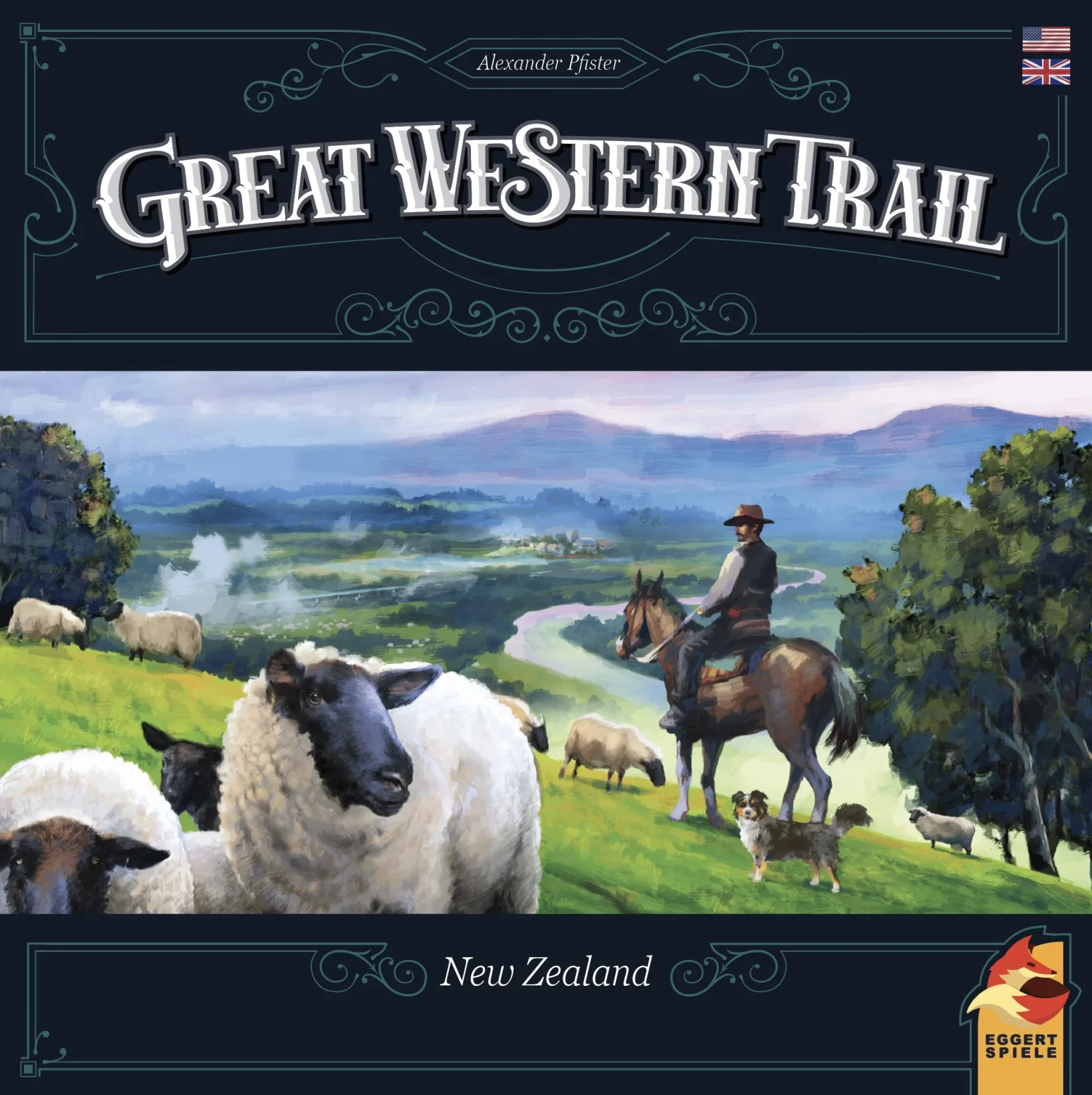 Great Western Trail: Nowa Zelandia - okładka