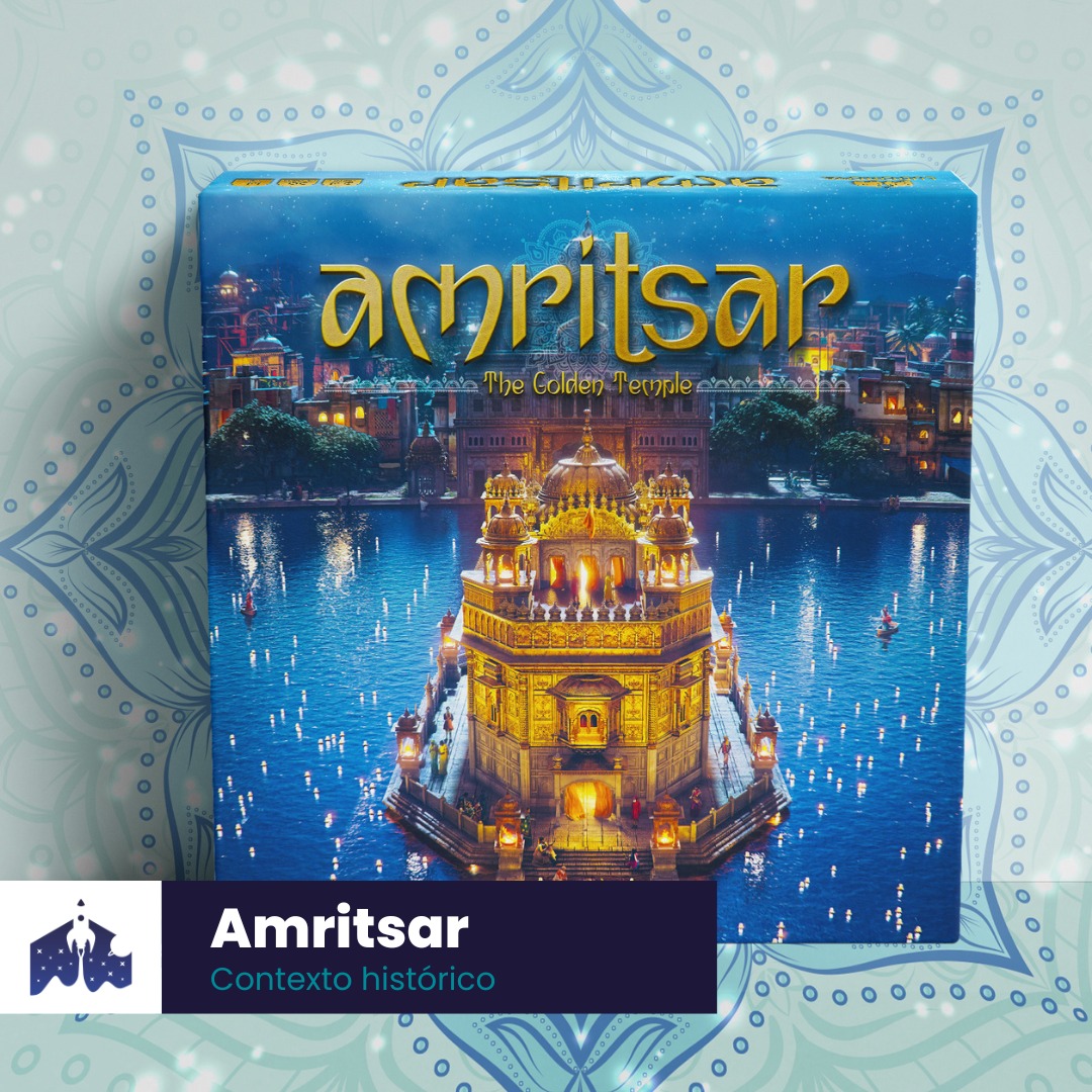 Amritsar: The Golden Temple - pudełko gry Złota Świątynia