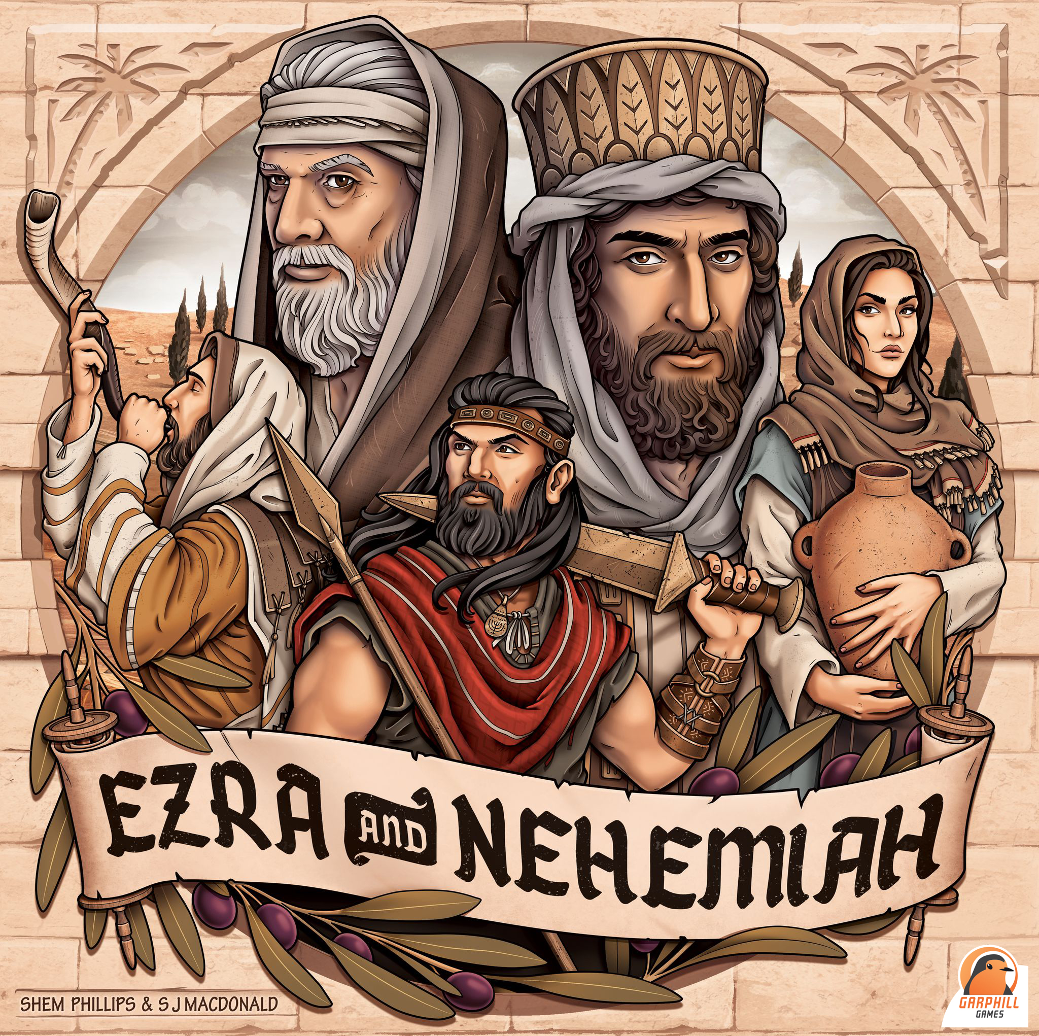 Ezra and Nehemiah - okładka