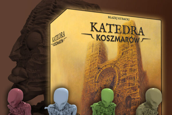Katedra Koszmarów - pudełko i figurki