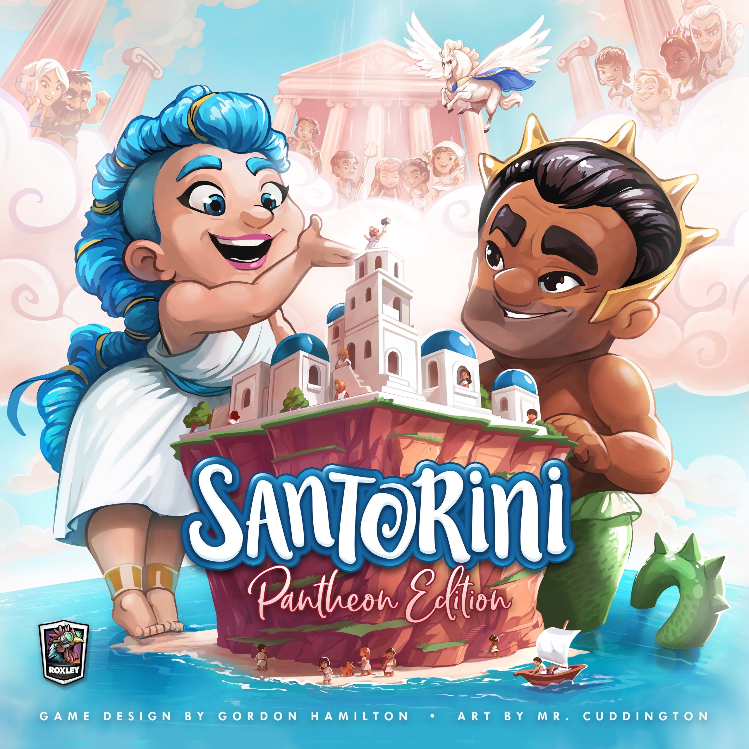 Santorini Pantheon Edition - okładka