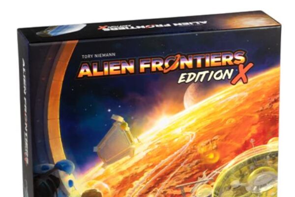 Okładka gry planszowej Alien Frontiers Eidtion X
