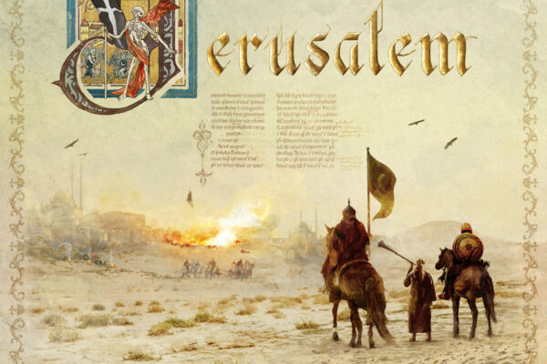 Jerusalem - the board game - front