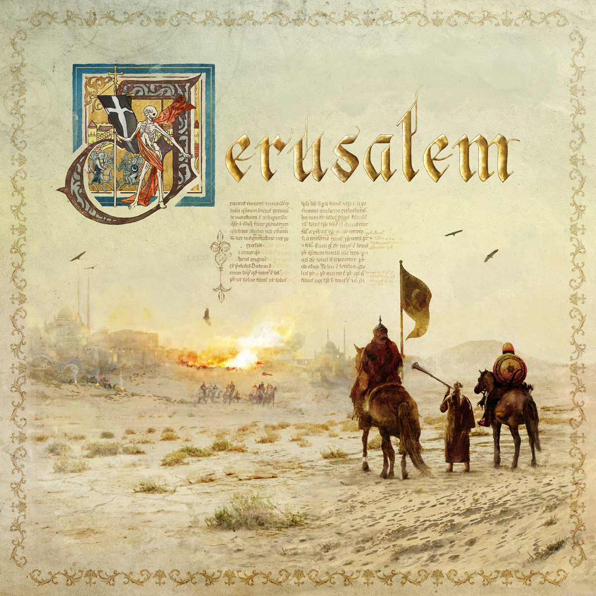 Jerusalem - the board game - front