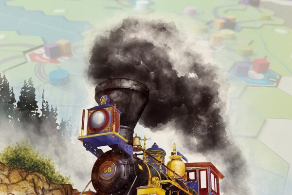 Age of Steam - grafika z frontu pudełka do gry