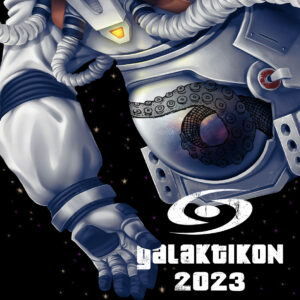 Galaktikon - grafika z logo wydarzenia