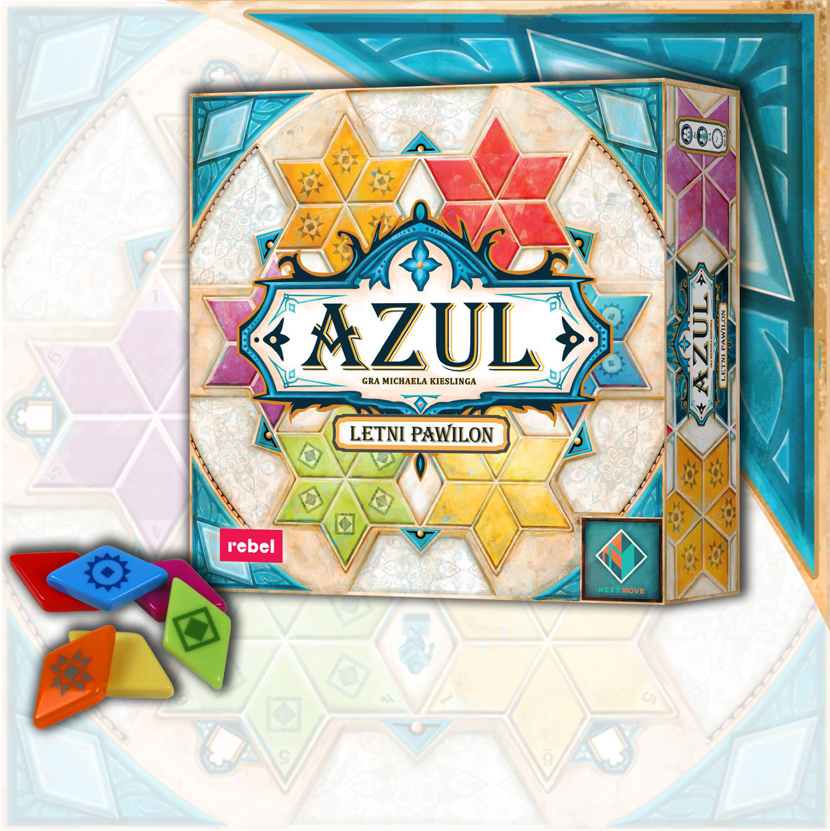 pudełko gry Azul: Letni Pawilon