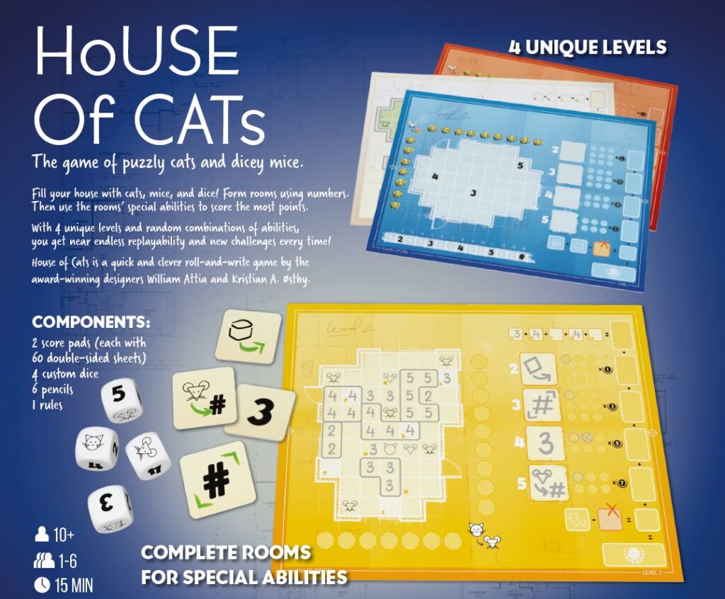 House of Cats - tył pudełka