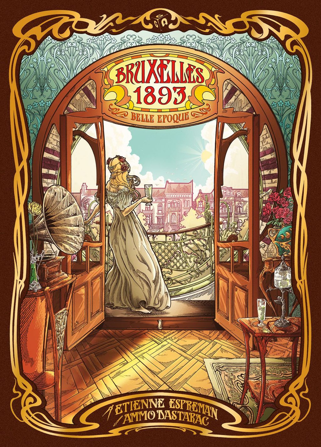 Bruxelles 1893 Belle Epoque - okładka gry