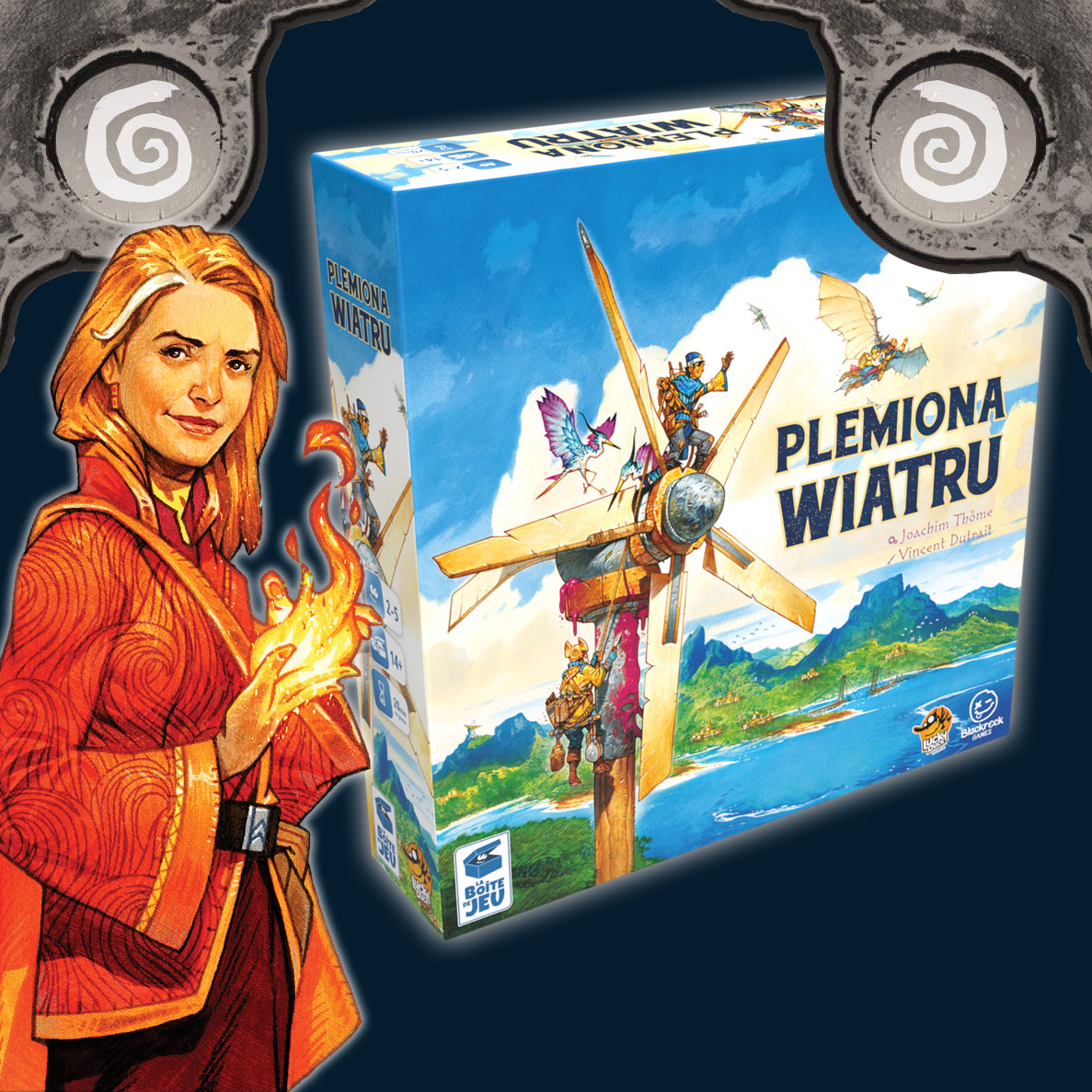 Plemiona Wiatru - pudełko