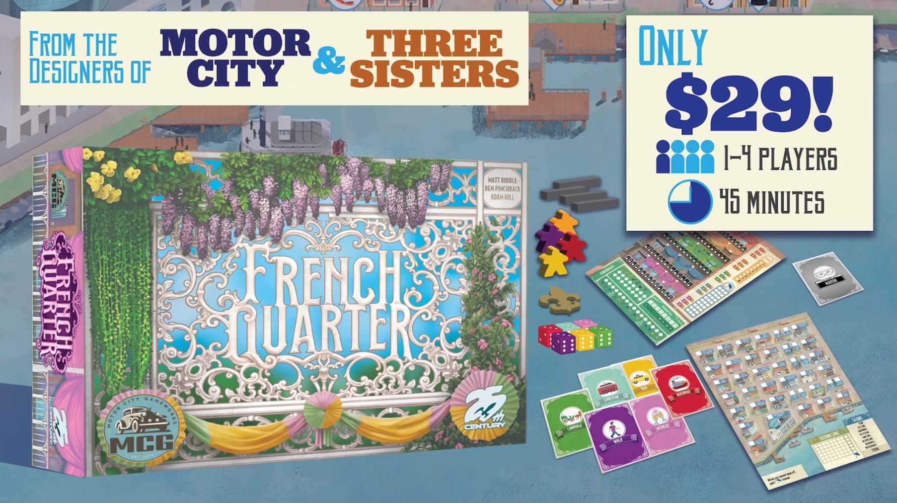 French Quarter - okładka gry