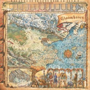 Gloomhaven: Second Edition - mapa