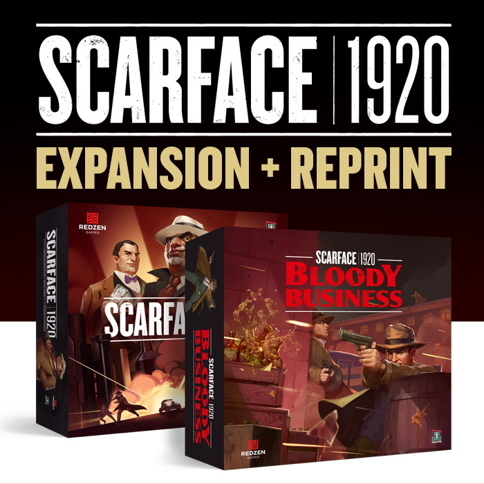 scarface 1920 i Bloody Business - okładka gry