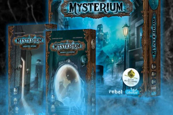 Mysterium - pudełko gry podstawowej oraz dodatków