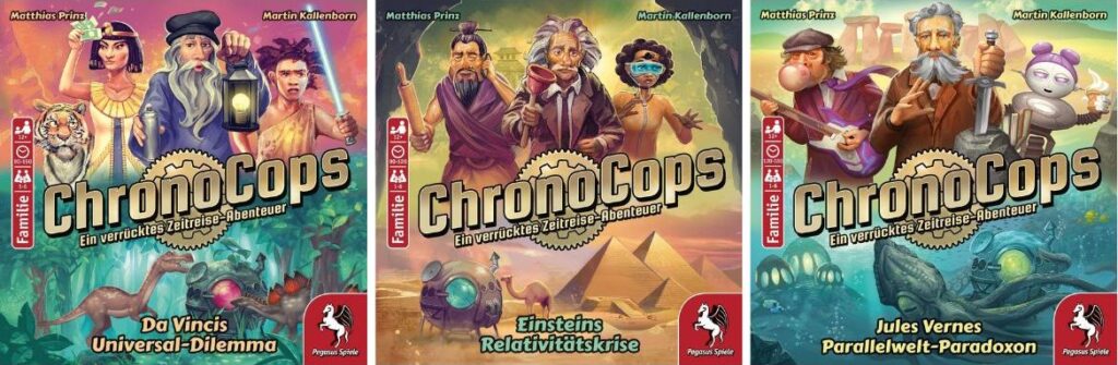 ChronoCops seria 3 gier
