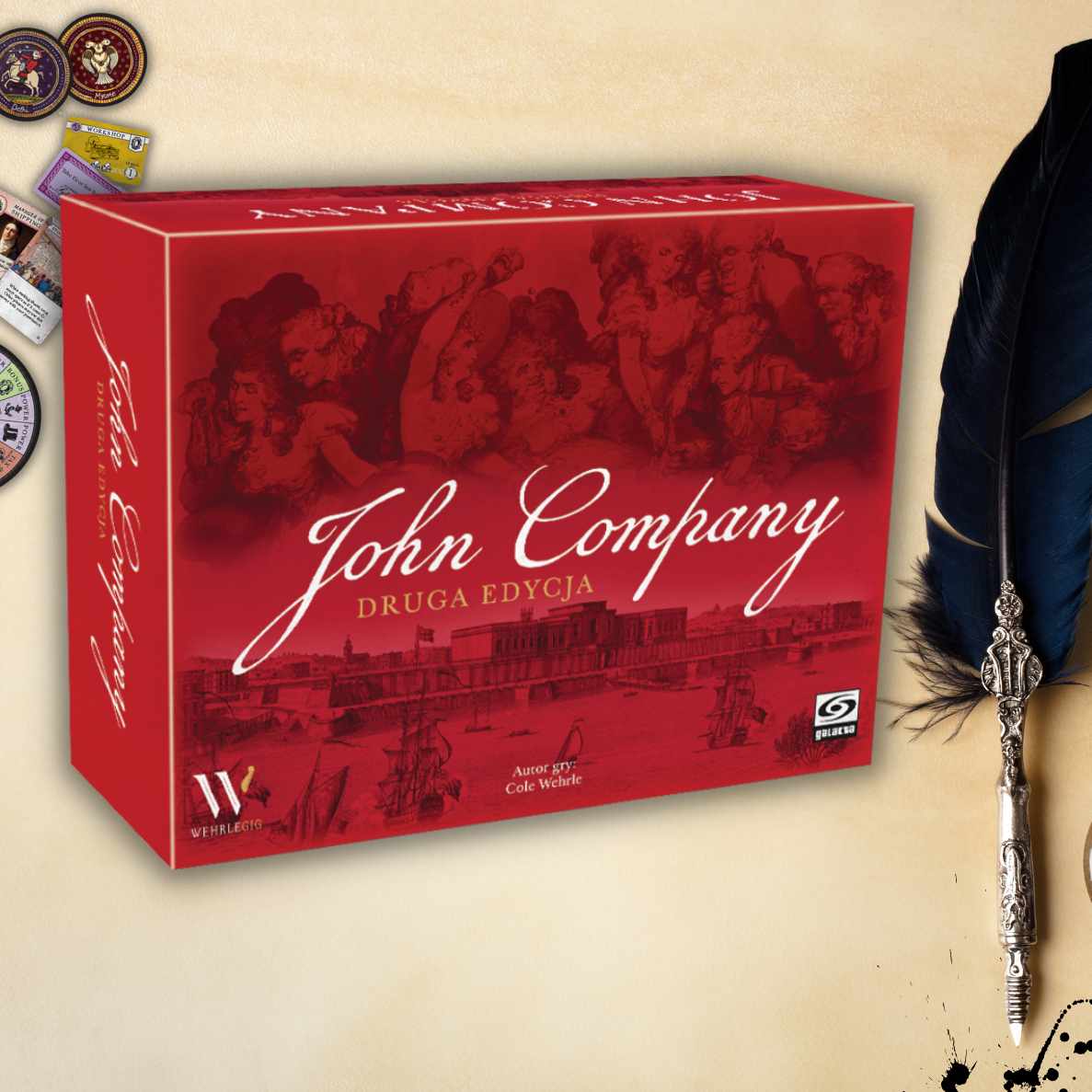 pudełko gry John Company Druga Edycja