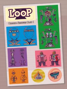 Pętla - naklejki na pionki (The Loop - stickers)