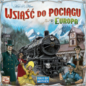 Okładka gry Wsiąść do pociągu: Europa