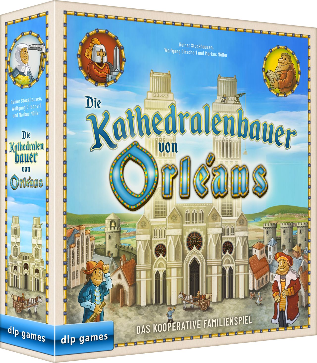 Die Kathedralenbauer von Orléans - okładka gry