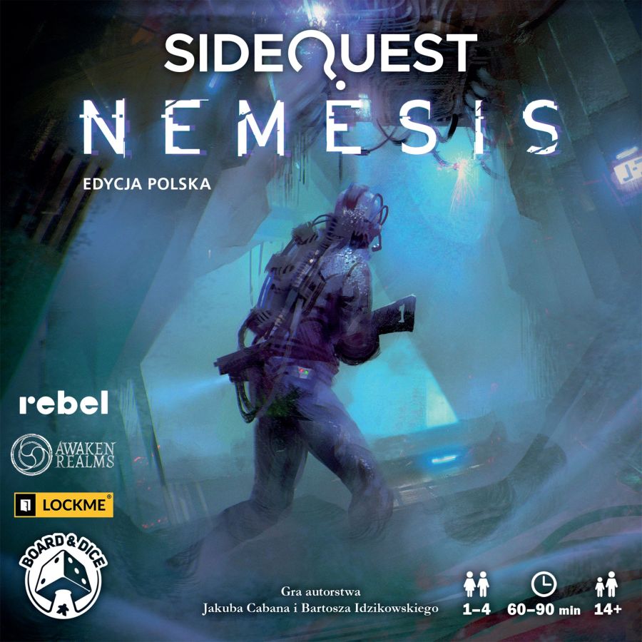 Sidequest: Nemesis - front pudełka