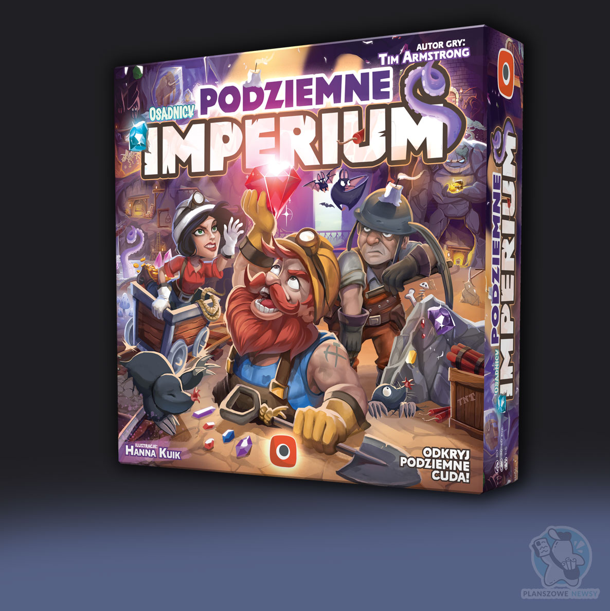 Pudełko gry Podziemne Imperium