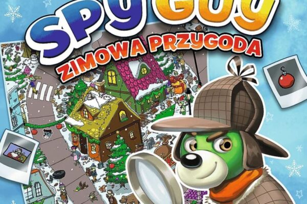 Spy Guy Zimowa Przygoda - okładka gry dla dzieci od Trefla