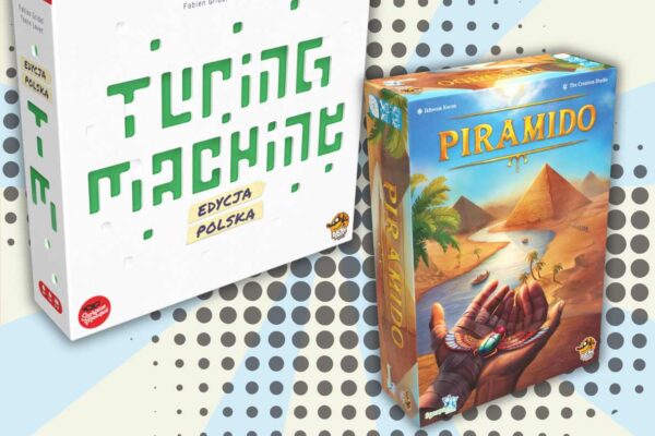 Okładki gie: Piramido i Turing Machine