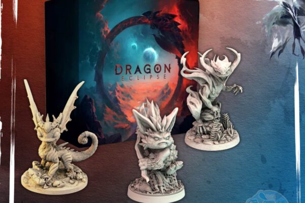 Dragon Eclipse, pudełko i figurki