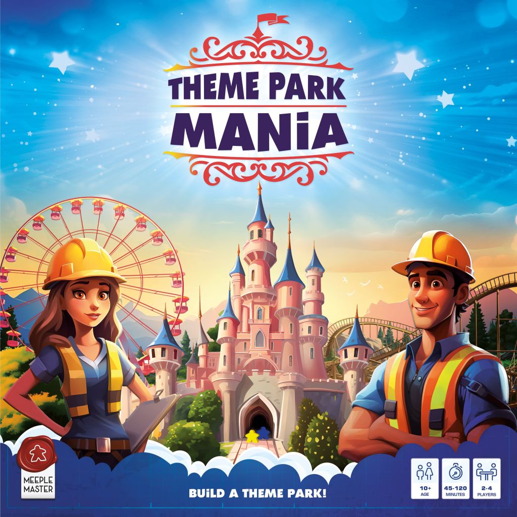 Theme Park Mania - okładka gry