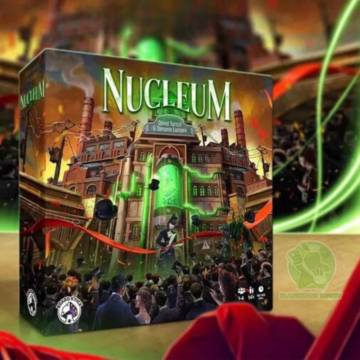 Nucleum - okładka, polska edycja