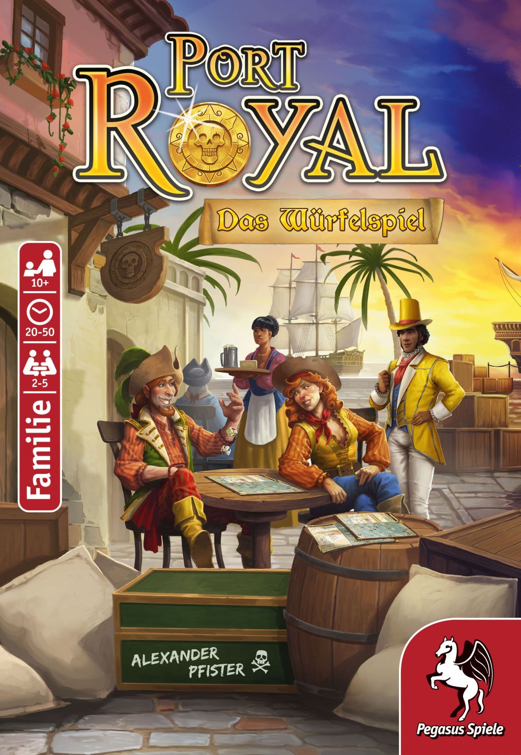 port royal the dice game - okładka gry