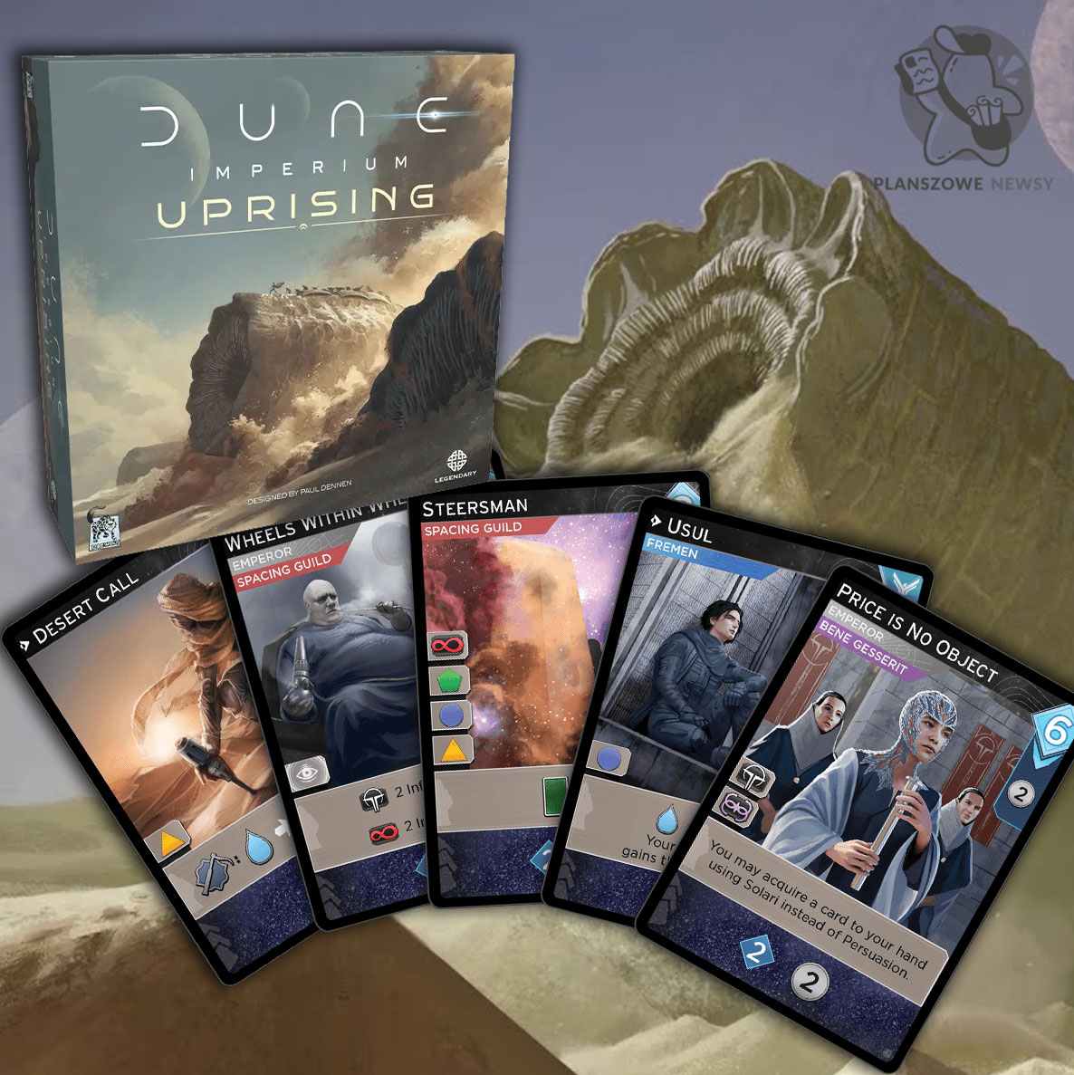 elementy gry Dune Imperium - Uprising
