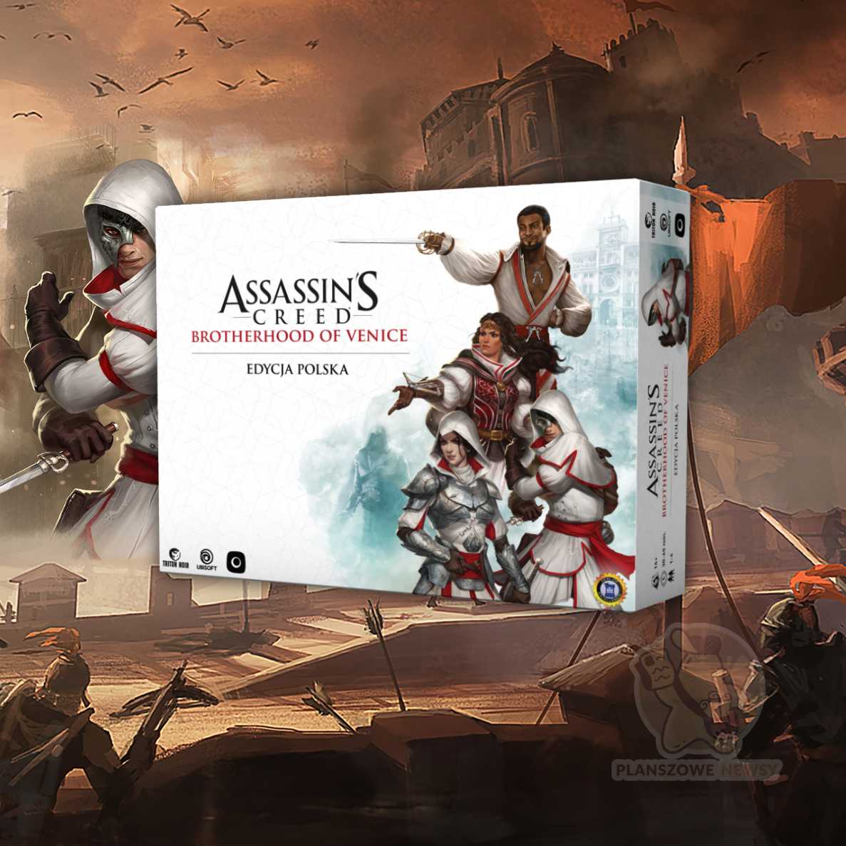 Assassin’s Creed Brotherhood of Venice - okładka gry